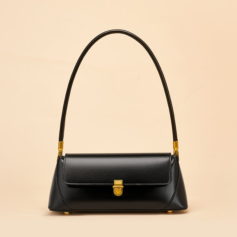 Elegant Women’s Shoulder & Crossbody Bag – Premium Cowhide Leather
