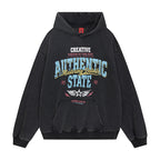 The Faded Verse Washed Zip Hoodie