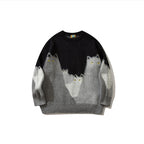 The Midnight Whiskers Jacquard Cat Sweater