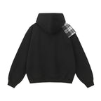 The Bow Layer Faux Two-Piece Hoodie