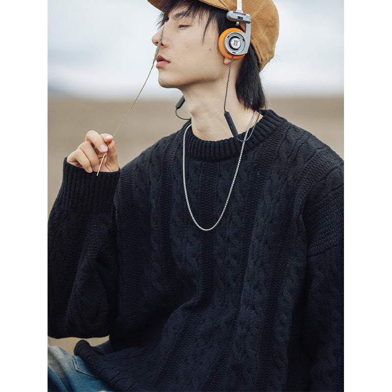 The Everyday Ember Round Neck Sweater