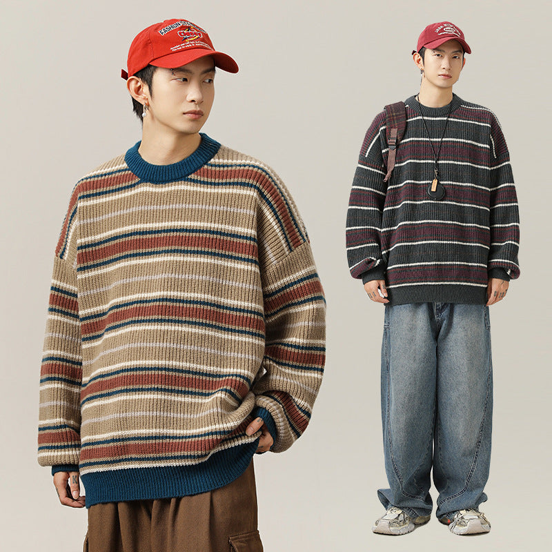 The Hudson Stripe Sweater