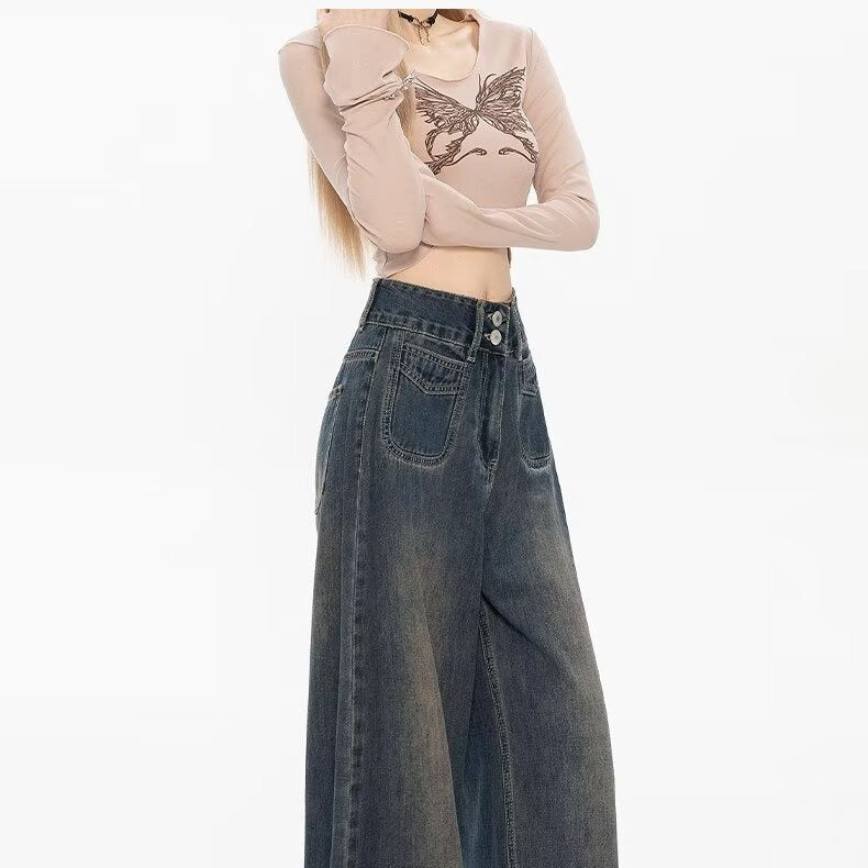 Nostalgia Wide Leg Jean