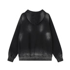 The Smoke Dye Vintage Zip Hoodie