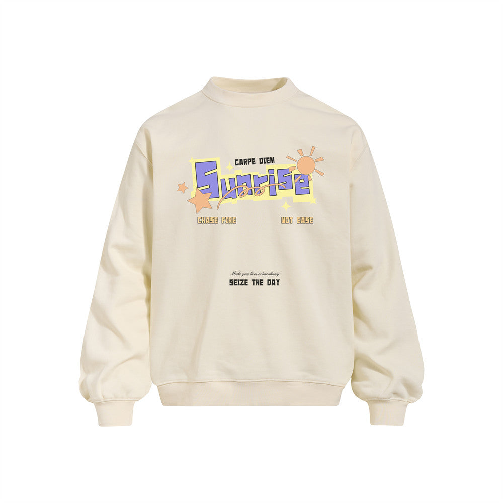 The Roast Script Letter Print Crewneck Sweatshirt