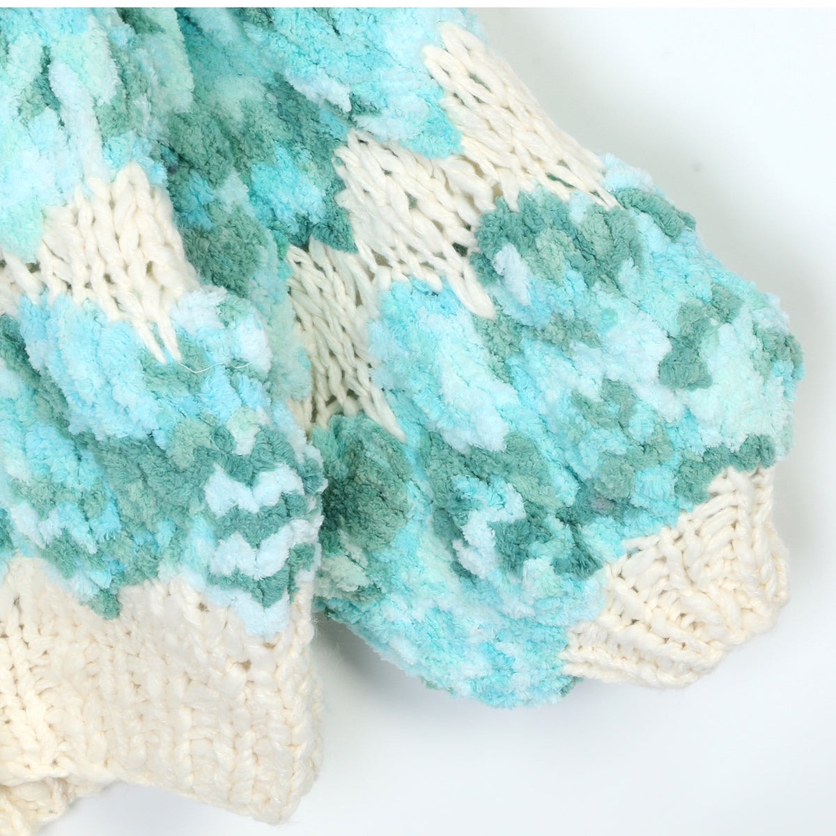 The Fern Gradient V-Neck Knit Cardigan