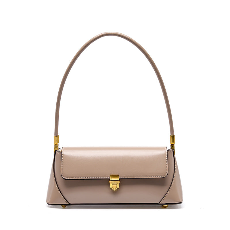 Elegant Women’s Shoulder & Crossbody Bag – Premium Cowhide Leather