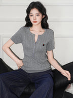 The Verona Knit Tee