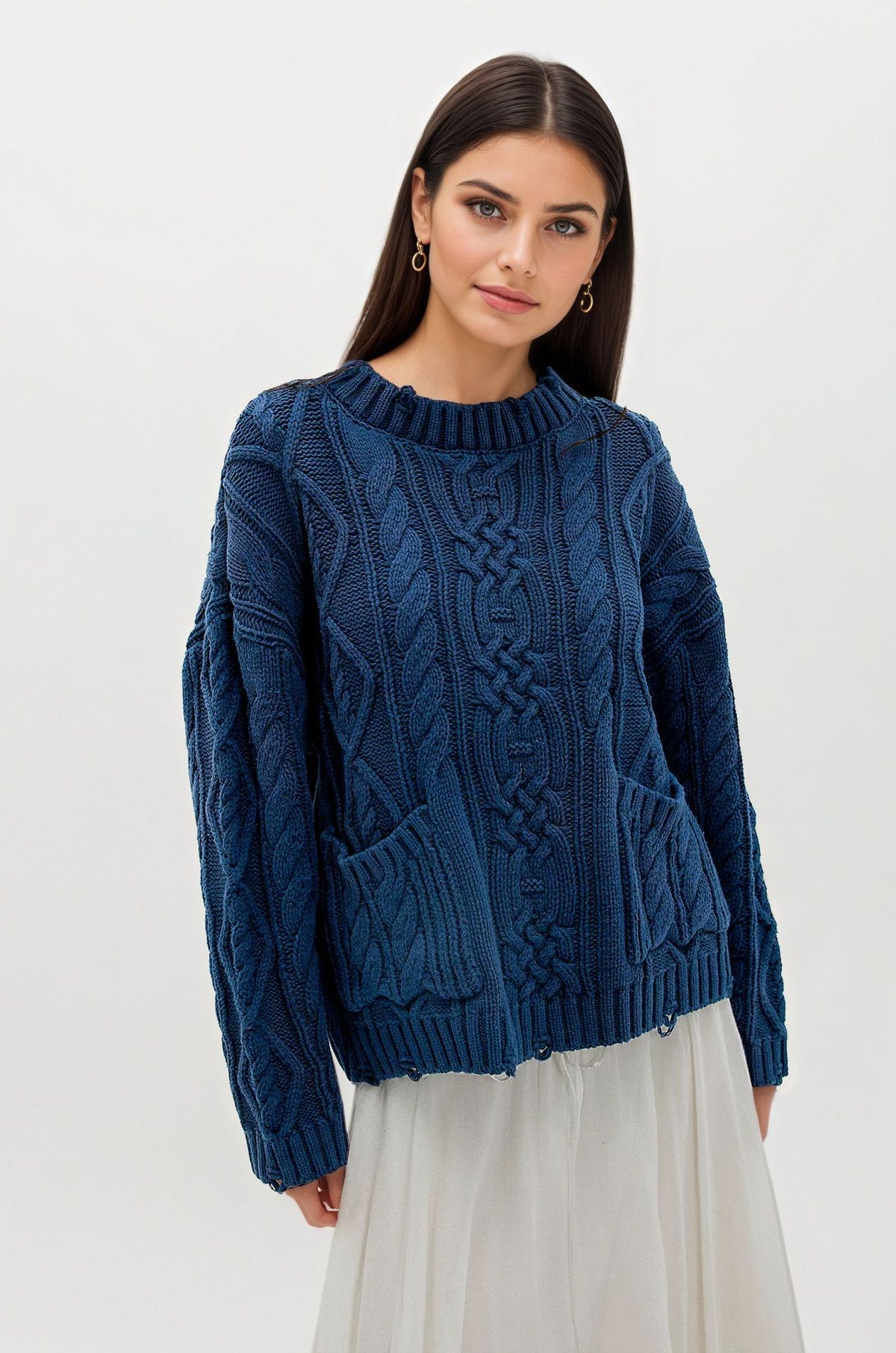 The Meadow Mist Round Neck Sweater