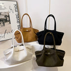Retro Velvet Women’s Tote Handbag
