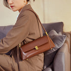 Elegant Women’s Shoulder & Crossbody Bag – Premium Cowhide Leather