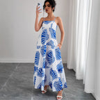 The Azure Escape Maxi Dress