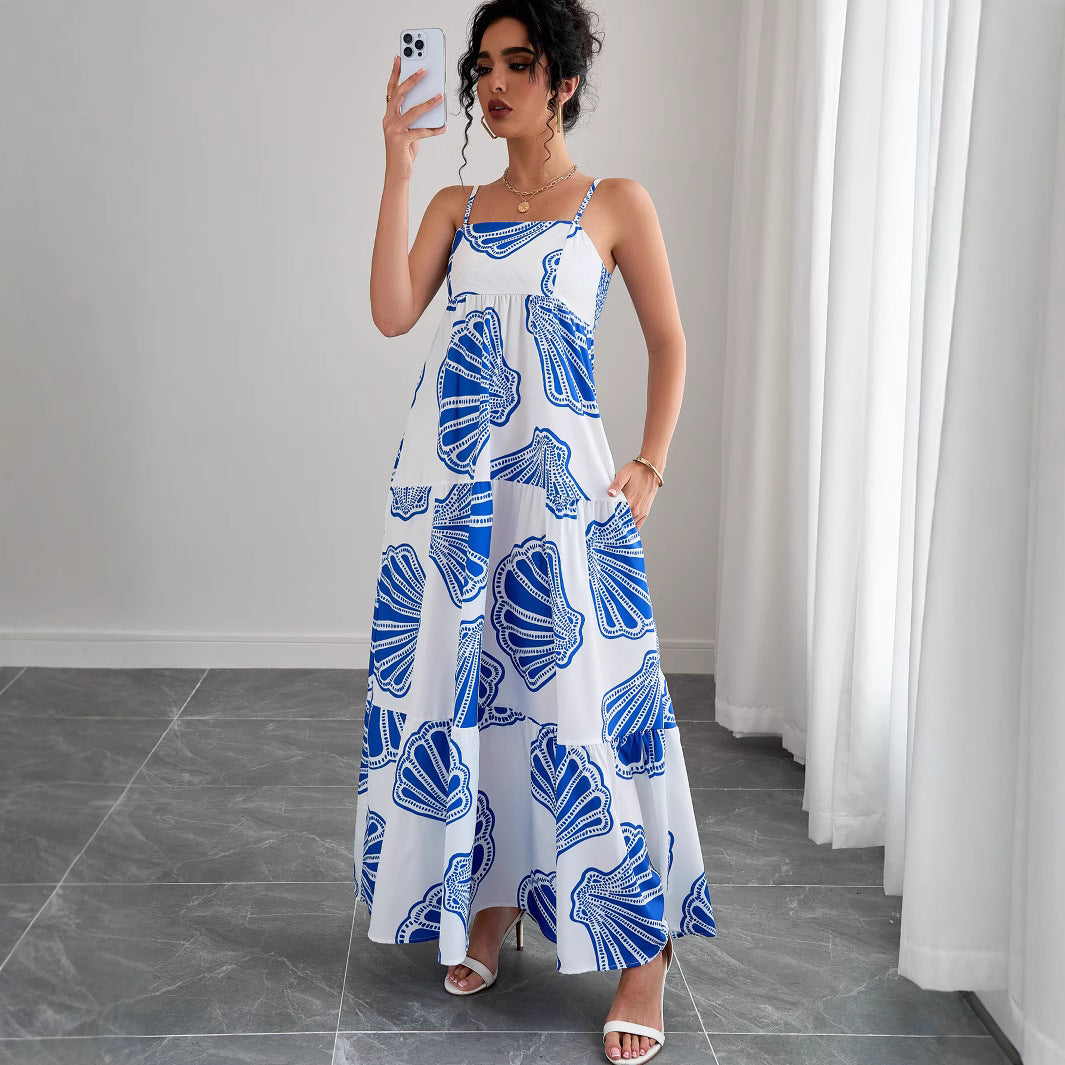 The Azure Escape Maxi Dress