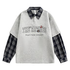 Men's Polo Collar Sweatshirt