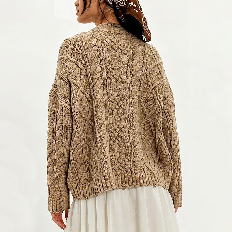 The Meadow Mist Round Neck Sweater