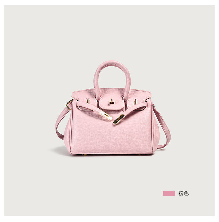 Classic Women’s PU Leather Tote Bag – Luxury Vegan Top Handle Handbag