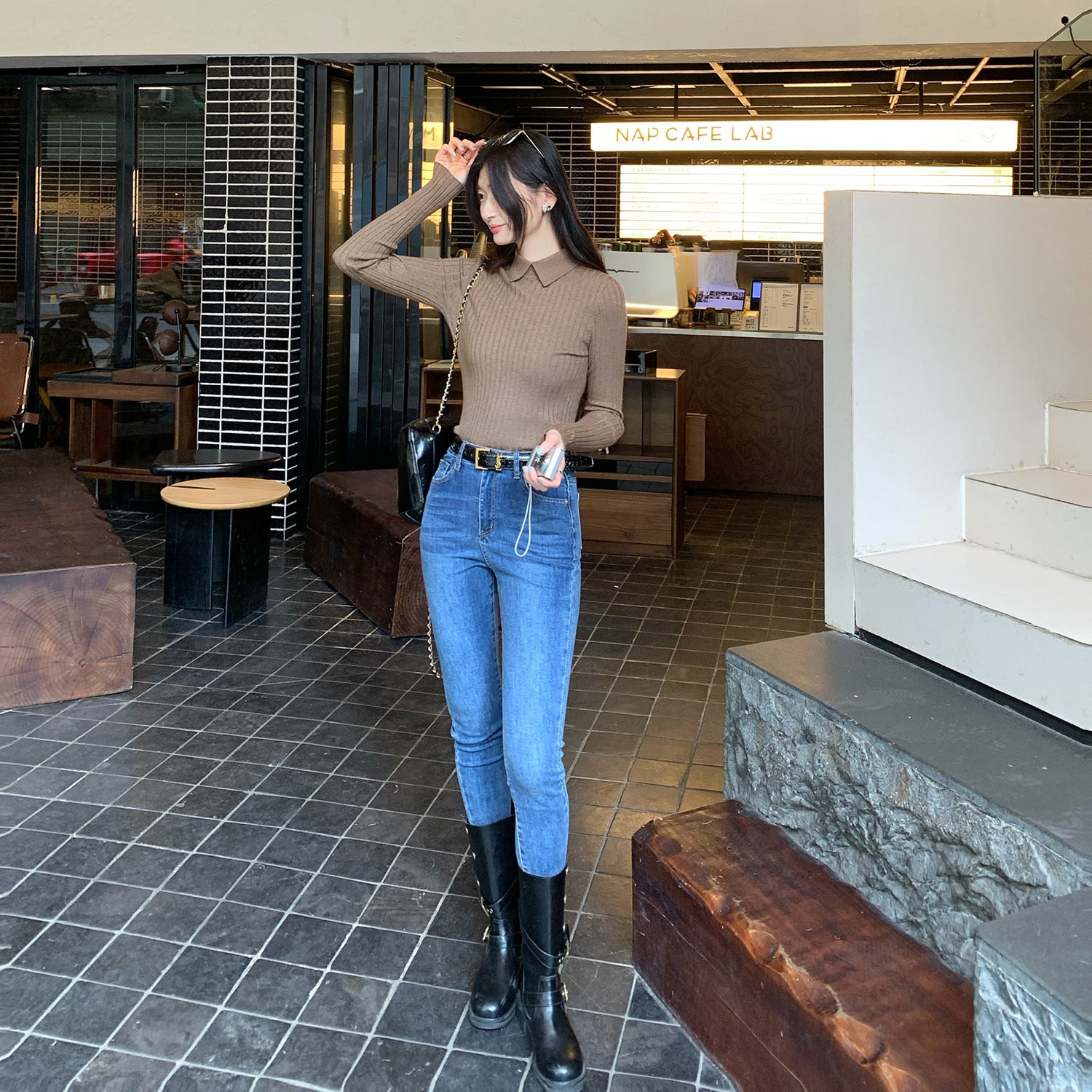 The Amélie Polo Knit