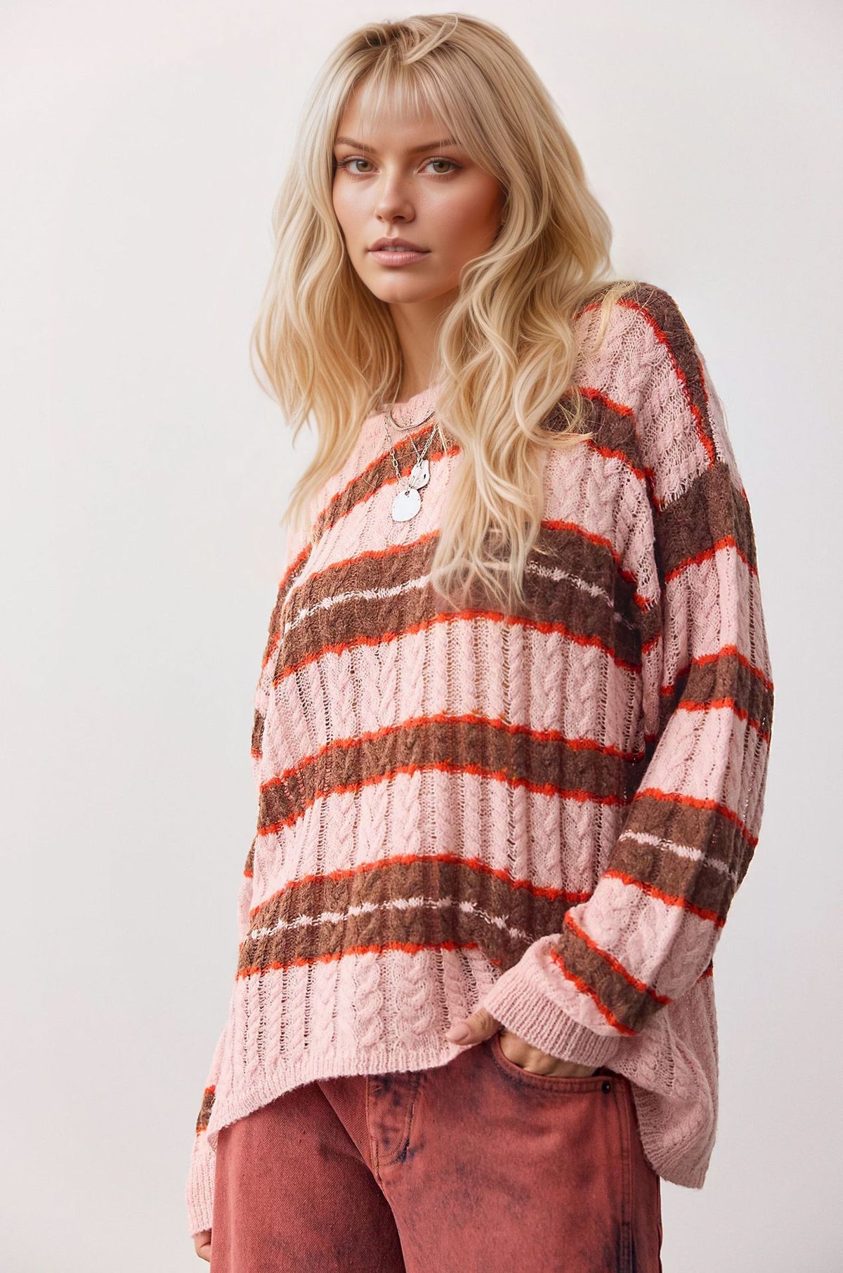 The Regatta Stripe Crew Neck Sweater