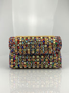 Cheongsam Style Rhinestone Clutch