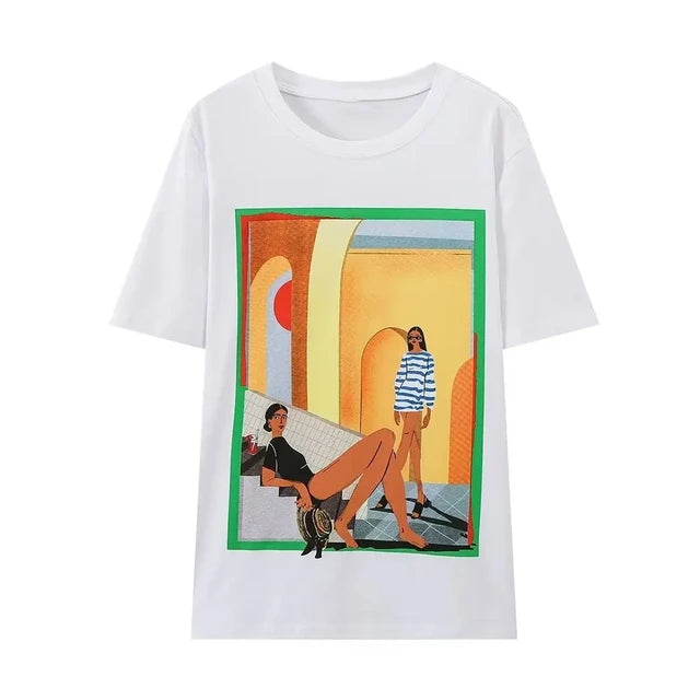 Monaco Cotton Blend Tee