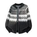 The Ember Row Stand Collar Cardigan