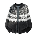The Ember Row Stand Collar Cardigan
