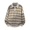 The Camden Stripe Polo Knit