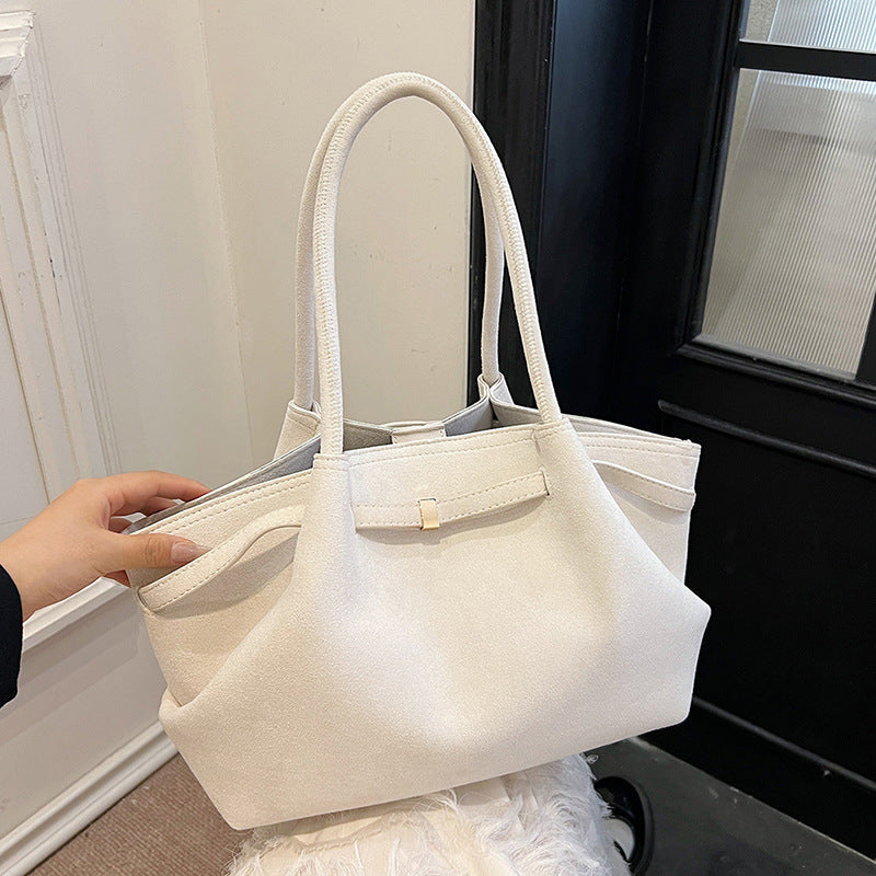 Retro Velvet Women’s Tote Handbag