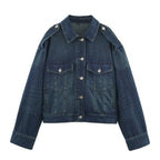 Retro Denim Jacket & Pants Set