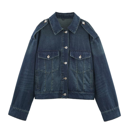 Retro Denim Jacket & Pants Set
