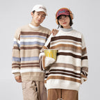 The Dune Block Round Neck Sweater