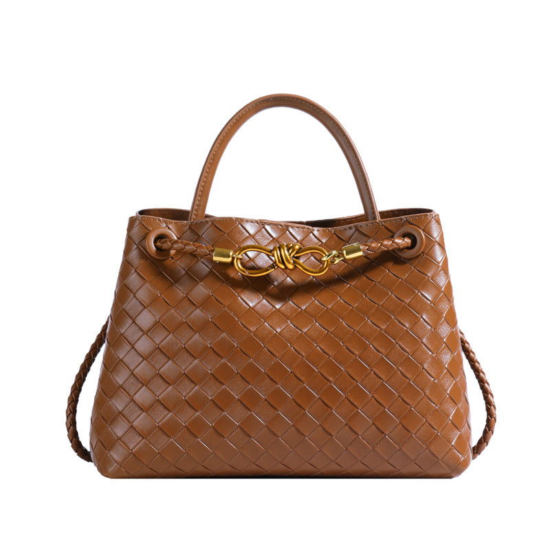 Retro Woven Shoulder Bag