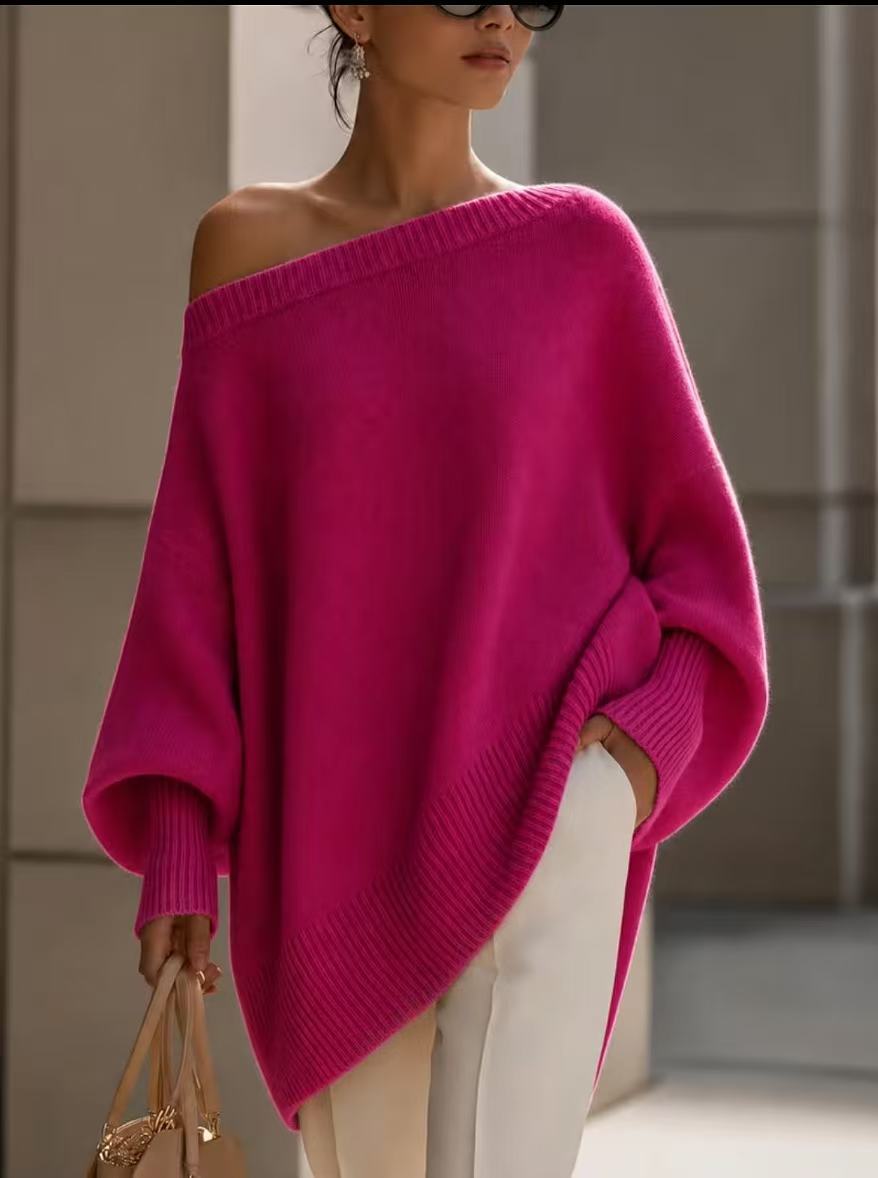 The Honey Cloud Thick Knit Sweater