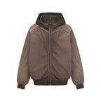 Raw Edge Deconstructed Zip Hoodie