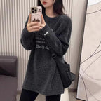 The Midnight Plush Velvet Crewneck Sweatshirt
