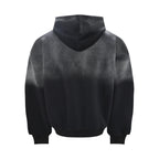 The Static Fade Spray Letter Hoodie