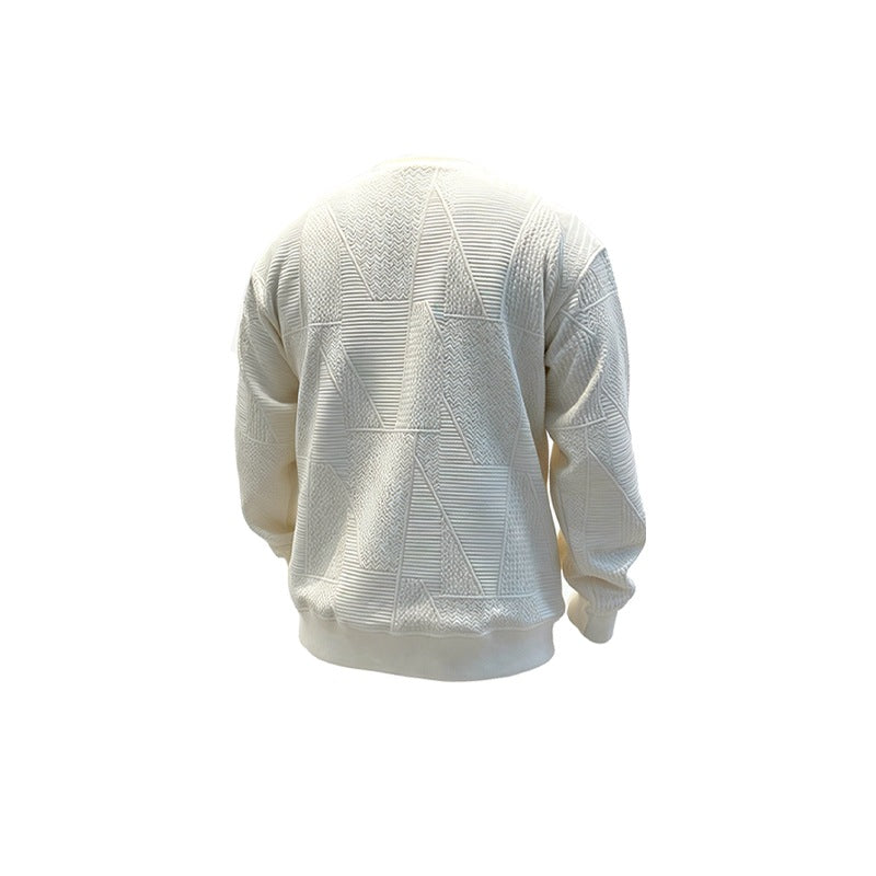 The Ivory Script Embroidered Fleece Sweatshirt