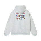 The Wild Doodle Cartoon Animal Zip Hoodie