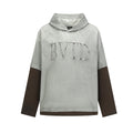 The Heritage Stitch Faux Two-Piece Zip Hoodie