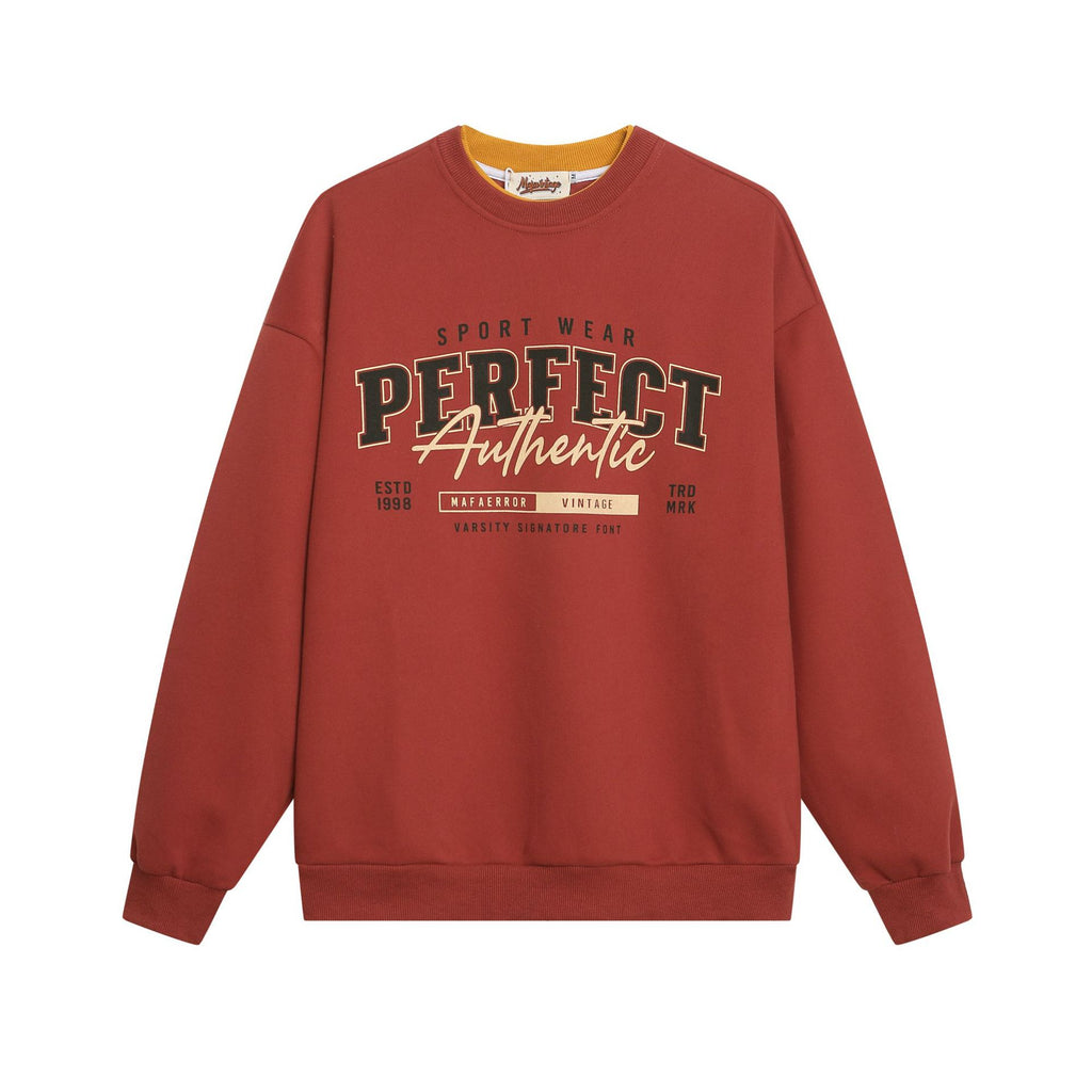 Retro Varsity Pullover