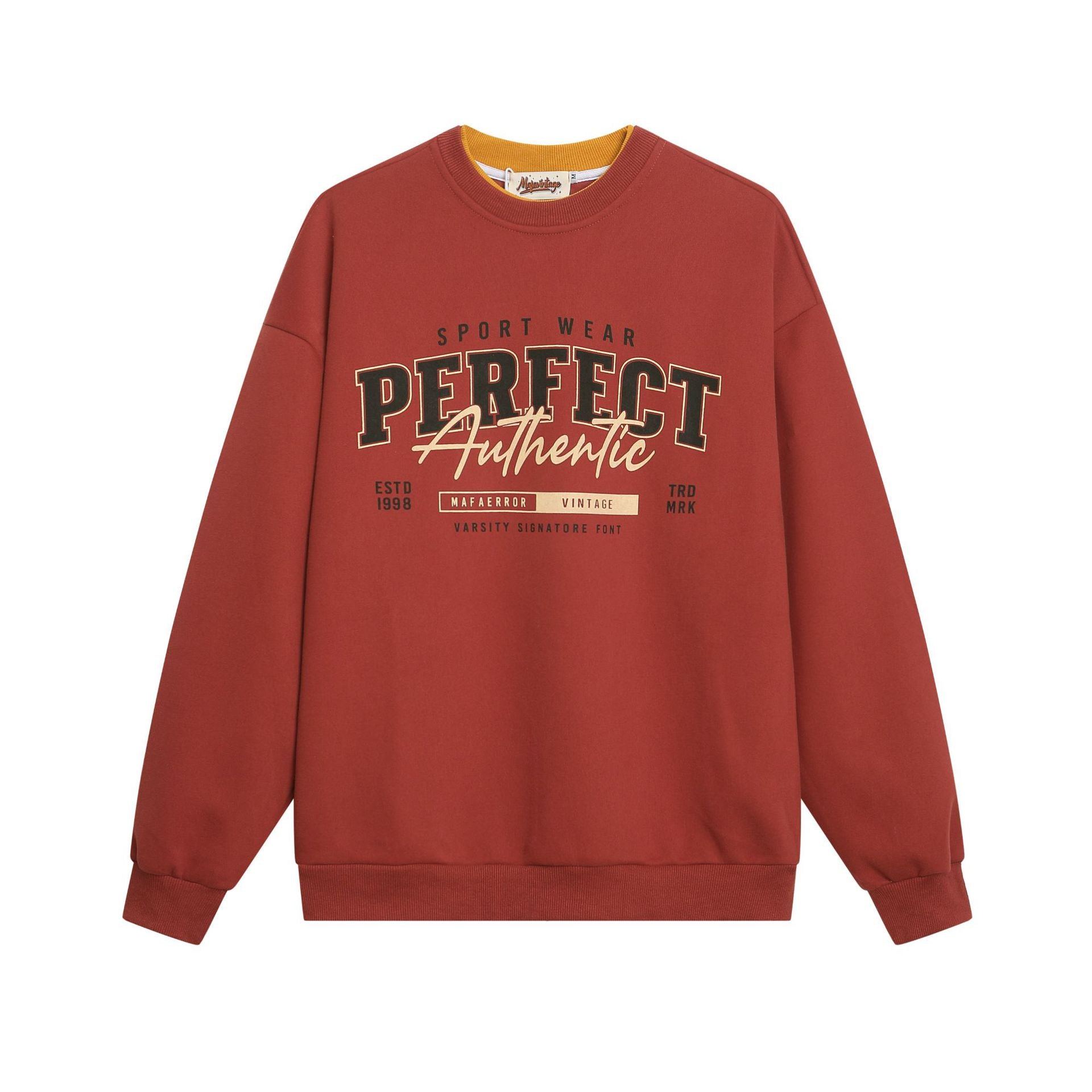 Retro Varsity Pullover