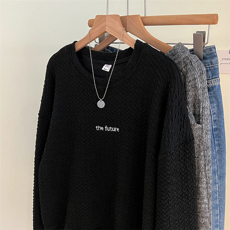 The Future Script Embroidered Sweatshirt