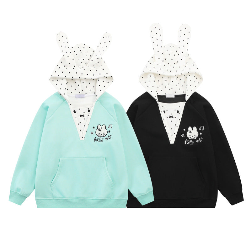 The Bunny Layer Anime Hooded Sweatshirt