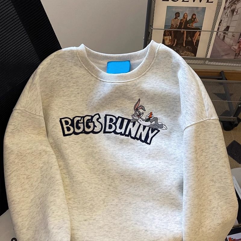 The Cozy Hare Fleece Crewneck Sweatshirt