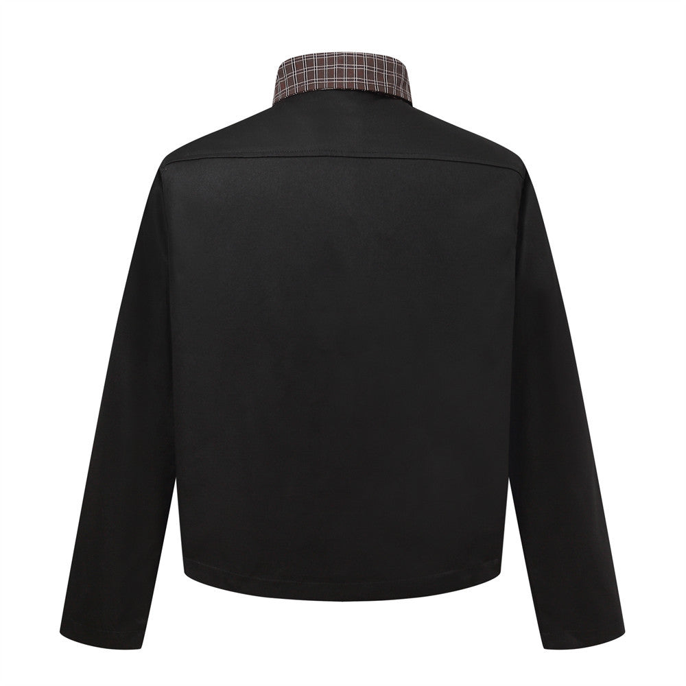 The Layer Block Lapel Jacket