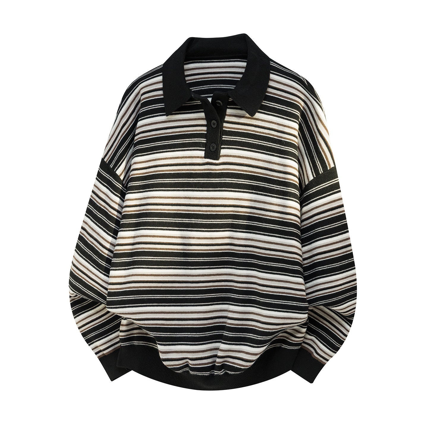 The Camden Stripe Polo Knit