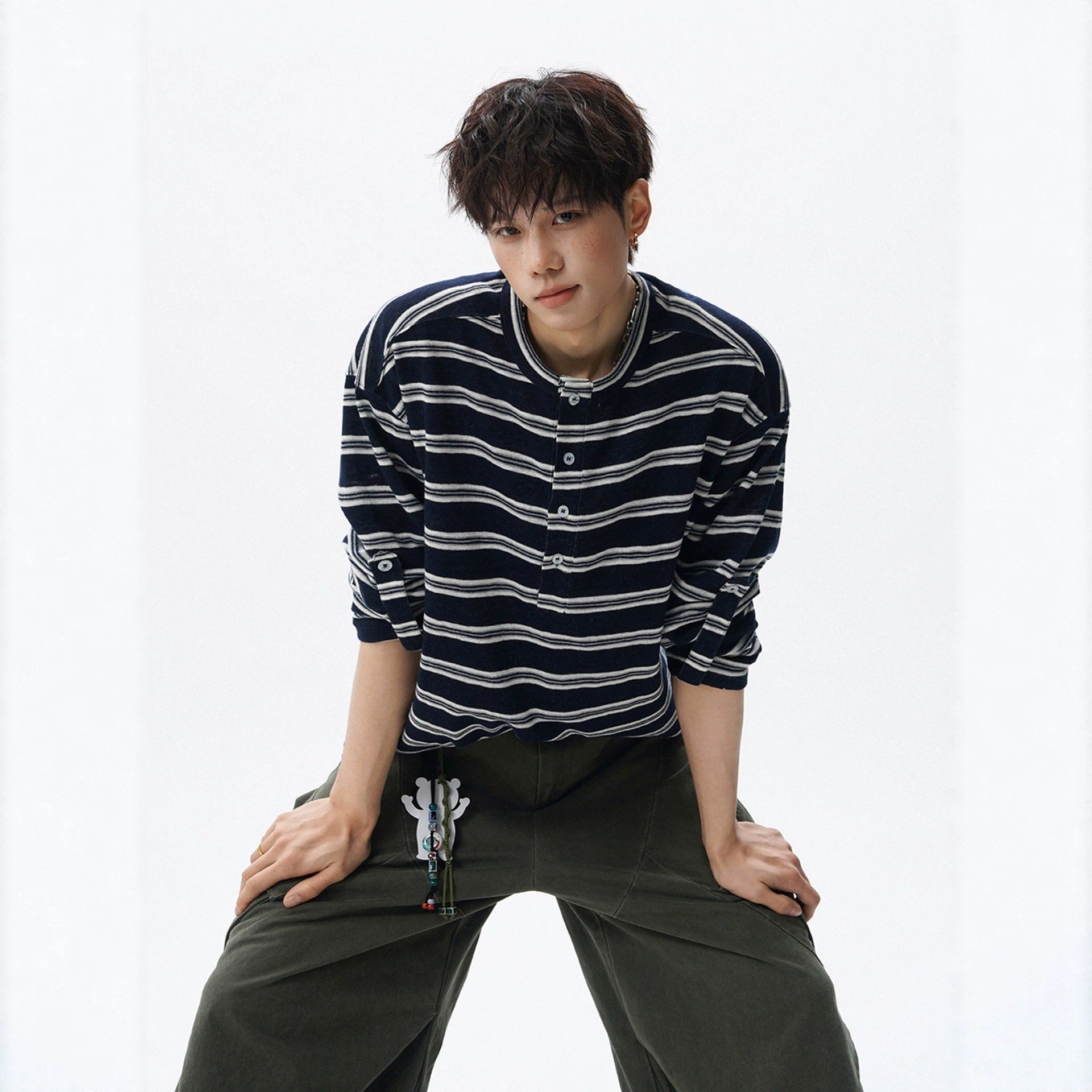 The Harbour Stripe Henley