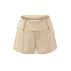 A-Line Slim Fit Tie-Up Shorts