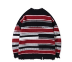 The Monochrome Block Striped Sweater