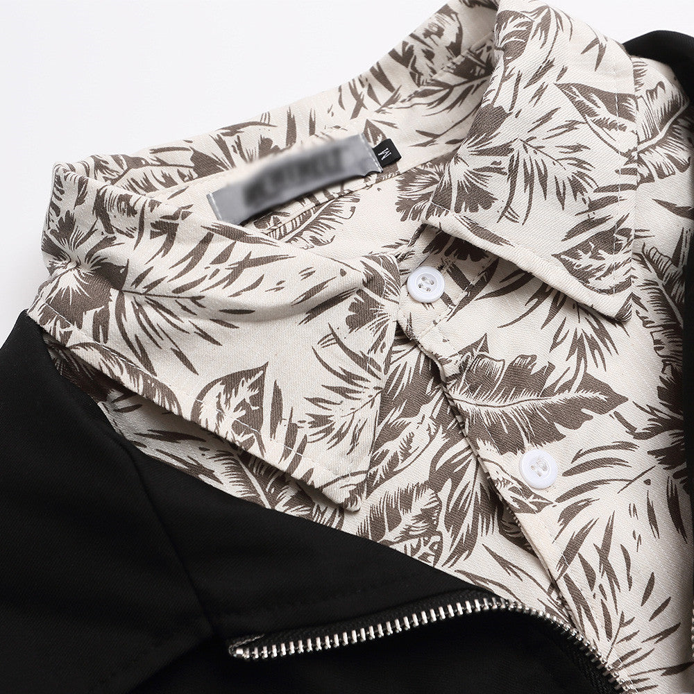 The Bloom Layer Floral Zip Jacket